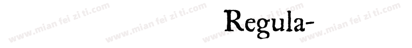 ルイカ教漢 ０９ Regula字体转换